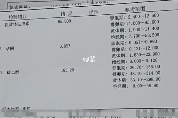 雌二醇最佳取卵值是15000pmol/L